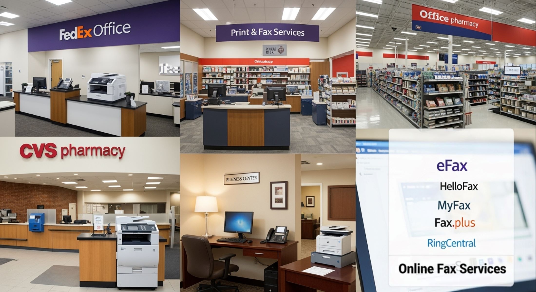 Find a fax near me – local fax centers and options